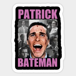 Patrick Bateman American Psycho Sticker